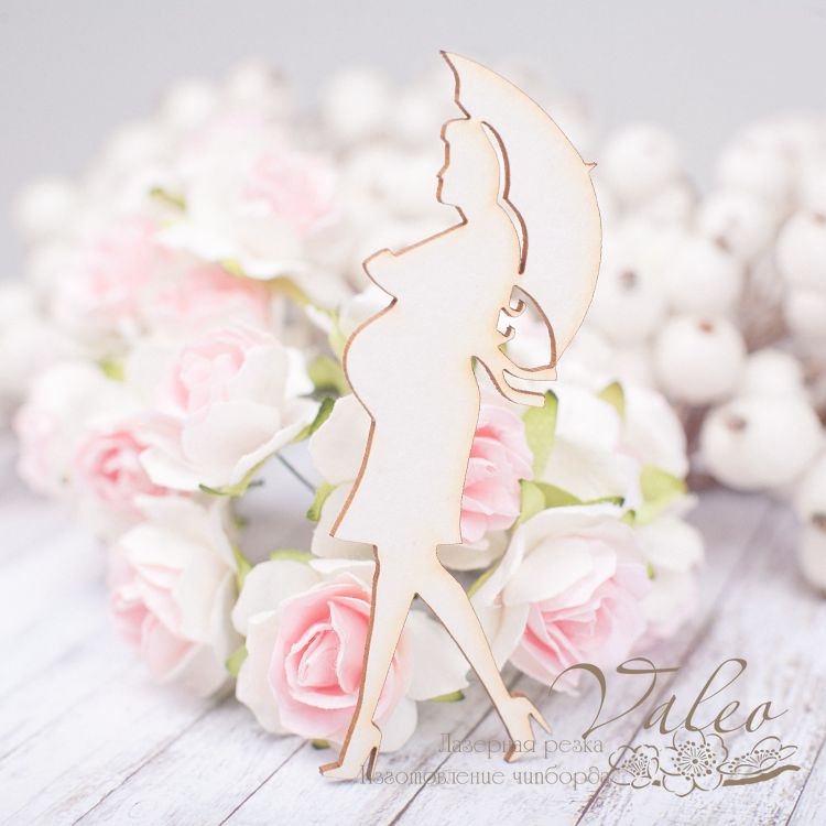 Чіпборд Дівчина 34 * 84мм vl1903 Valeo