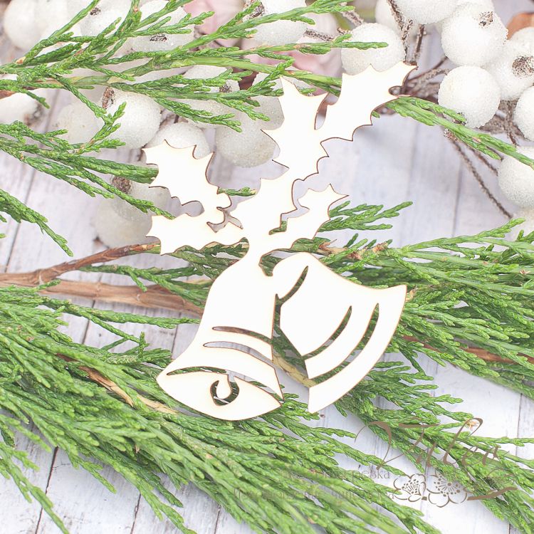 Чипборд Колокольчики 68*61мм vl1960  Valeo