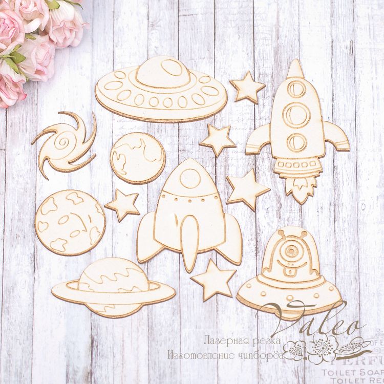 Чіпборд набір Космос 139 * 139мм vl1986 Valeo