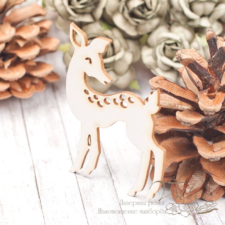 Чипборд Бемби 51*72мм vl2049 Valeo