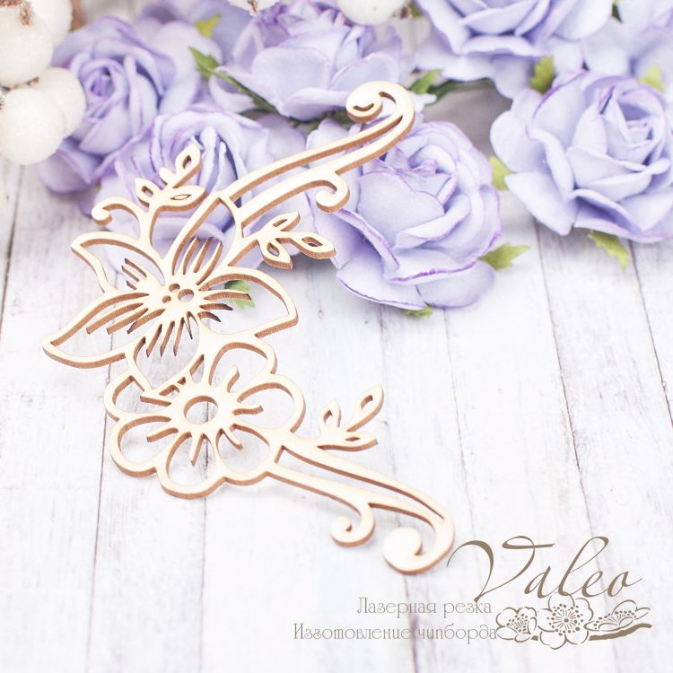 Чіпборд Завиток 80 * 84мм vl2153 Valeo