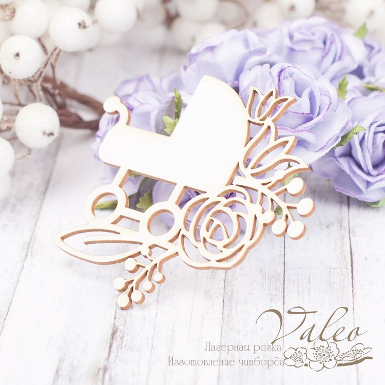 Чіпборд Коляска 75 * 71мм vl2198 Valeo