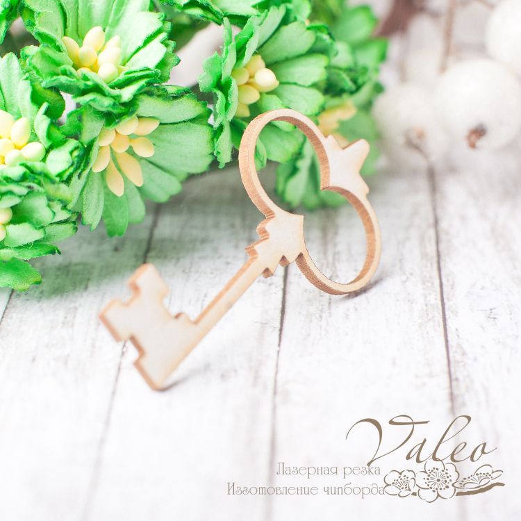 Чіпборд Ключик 25 * 48мм vl2389 Valeo