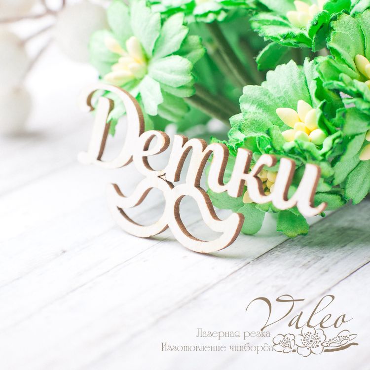 Чіпборд Дітки 51 * 24мм vl2390 Valeo