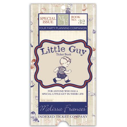 Набір вирубування для скрапбукінгу Little Guy Ticket Book від Melissa Frances
