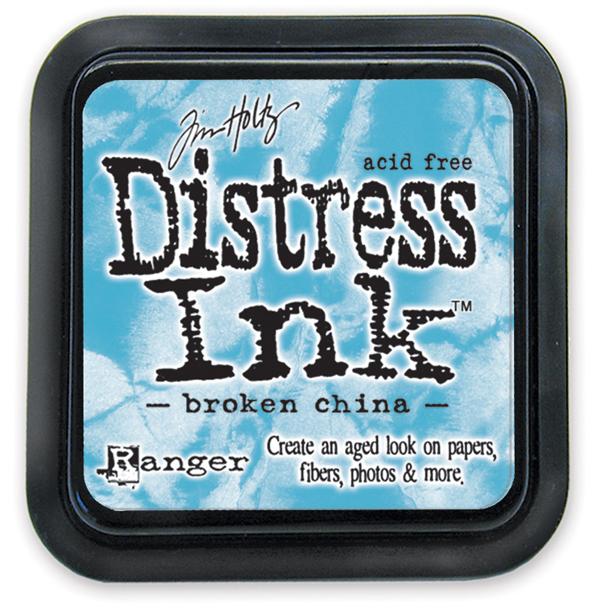 Фарба для Штампінг Distress Pad - Broken China від Tim Holtz