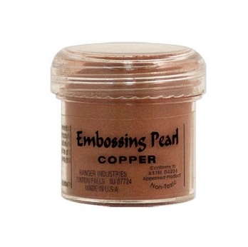Пудра з ефектом перламутру Embossing Pearls - Copper Pearl від Ranger