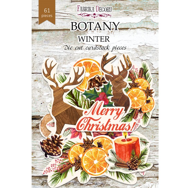 Набір вирубування "Botany winter", 61 шт Фабрика Декору