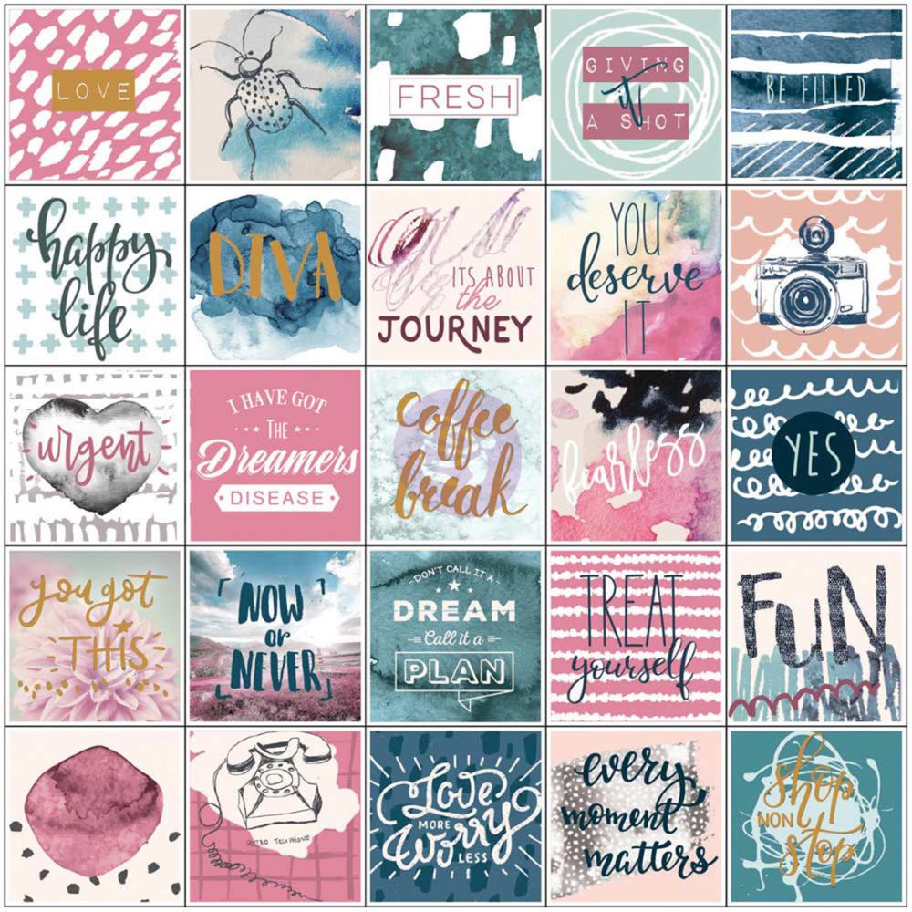 Наклейки для планерів My Prima Planner Stickers Inspirational 15х15 см 3 листа Prima