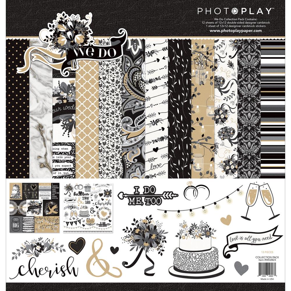 Набор скрапбумаги We Do 12 двустор листов + наклейки 30х30 PhotoPlay Paper