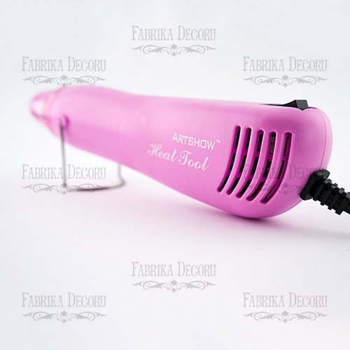 Электрический фен для горячего эмбоссинга, цвет розовый от Artshow