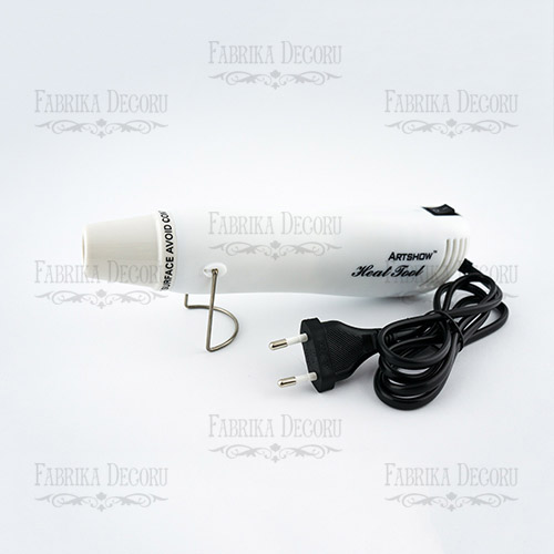 Електричний фен для гарячого ембоссінга, колір білий від Artshow
