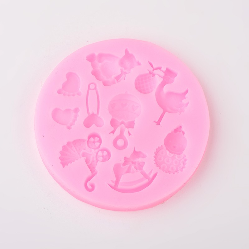 Форма (молд) для изготовления фигурок Baby Shower Party, 77*7 мм