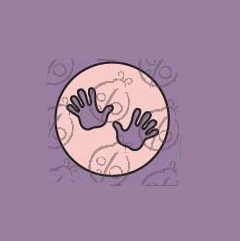 Фигурка-чипборд "Ярлык - детские ручки", 3 эл.