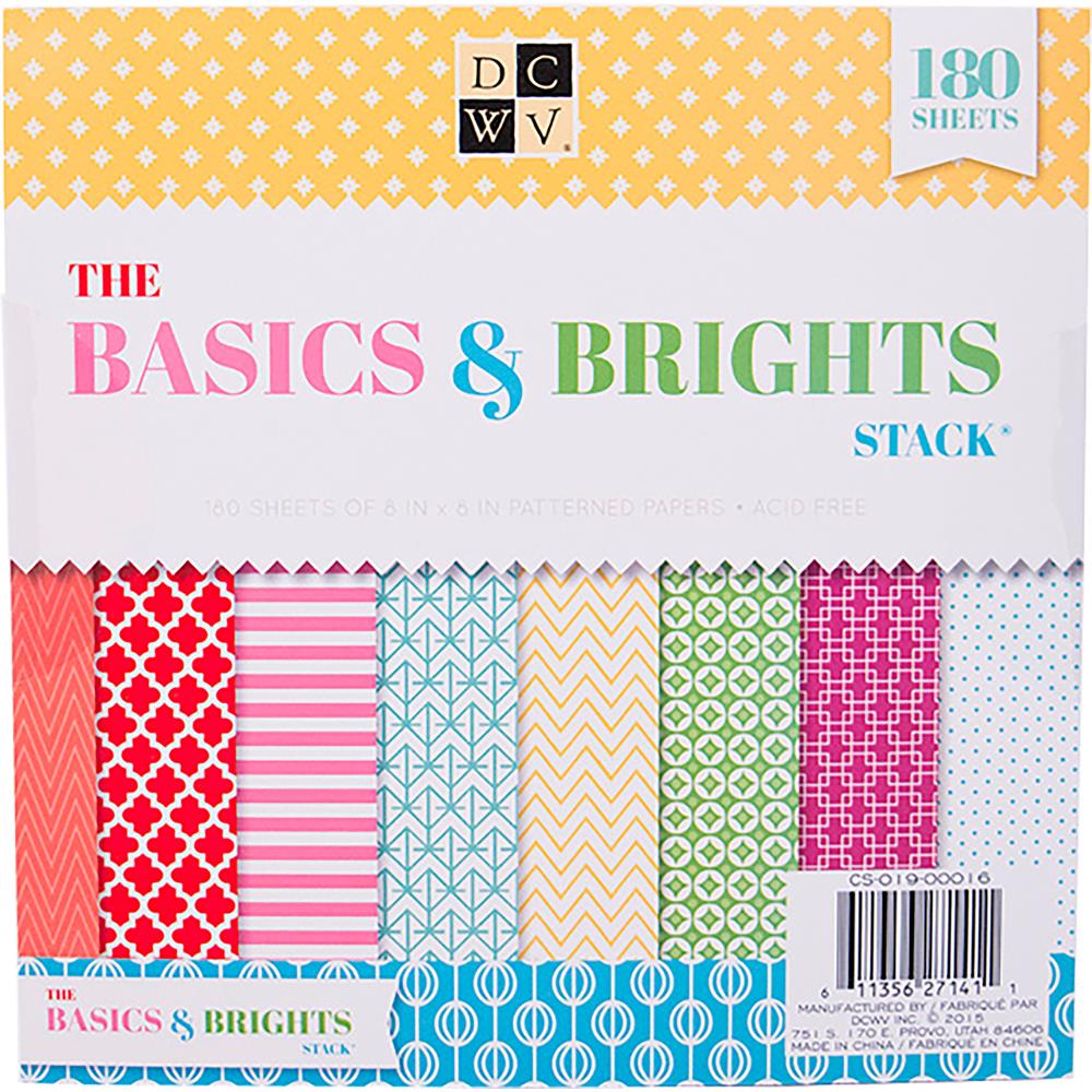 Набор бумаги Basics & Brights, 60 листов от DCWV