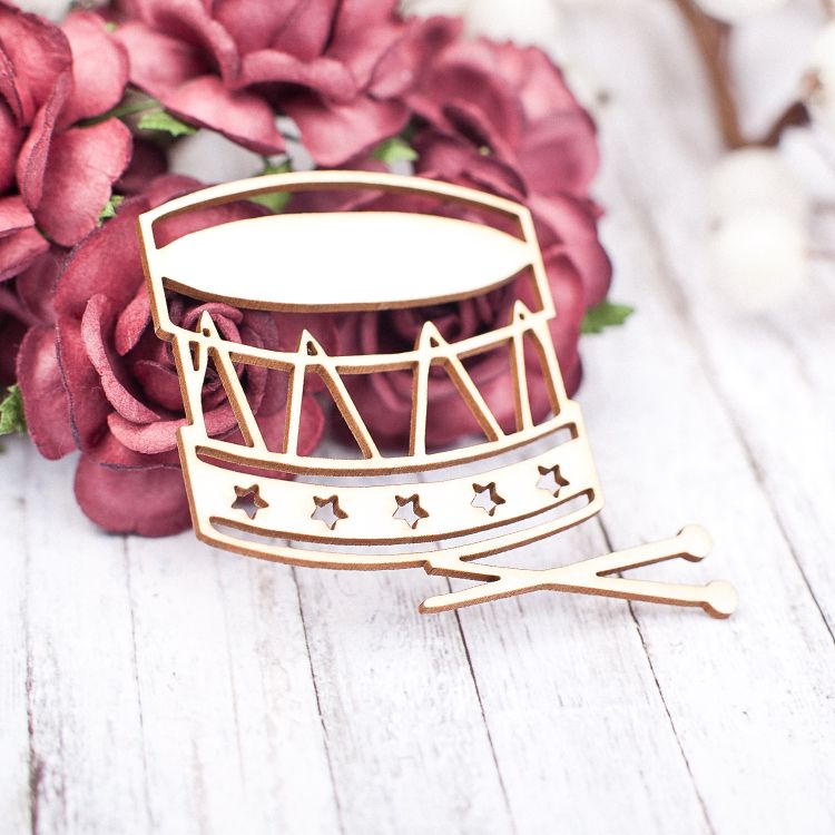 Чипборд Барабан 55*52мм vl1666