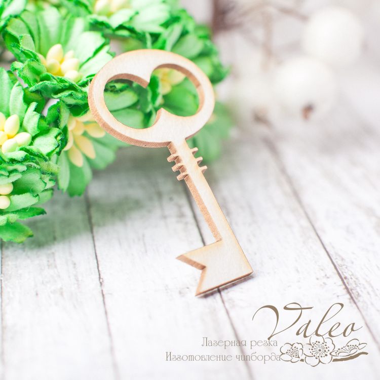 Чіпборд Ключик 24 * 41мм 2384 Valeo