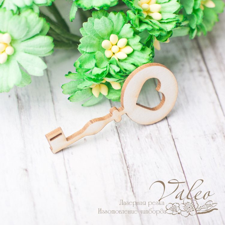 Чіпборд Ключик 20 * 41мм 2387 Valeo