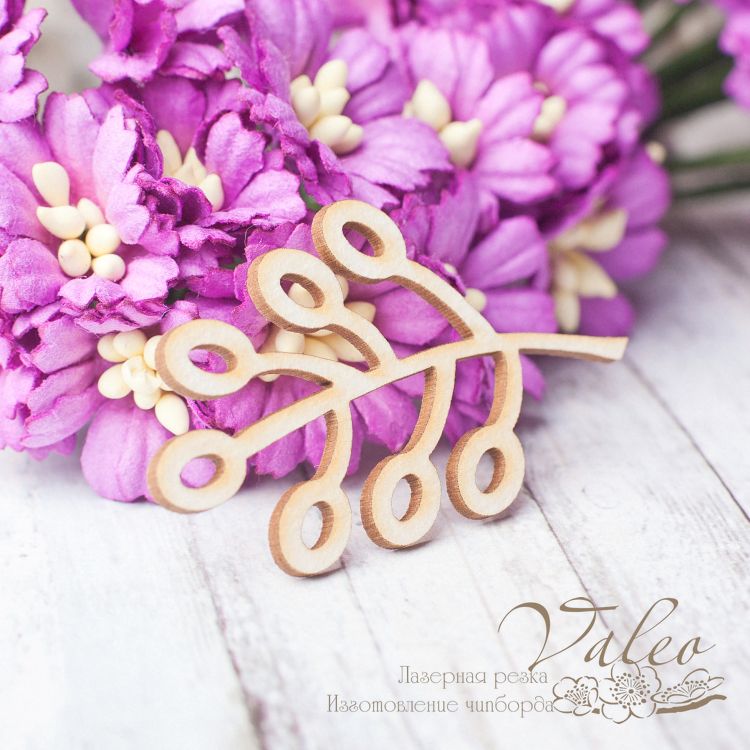 Чіпборд Гілочка 27 * 44мм 2548 Valeo