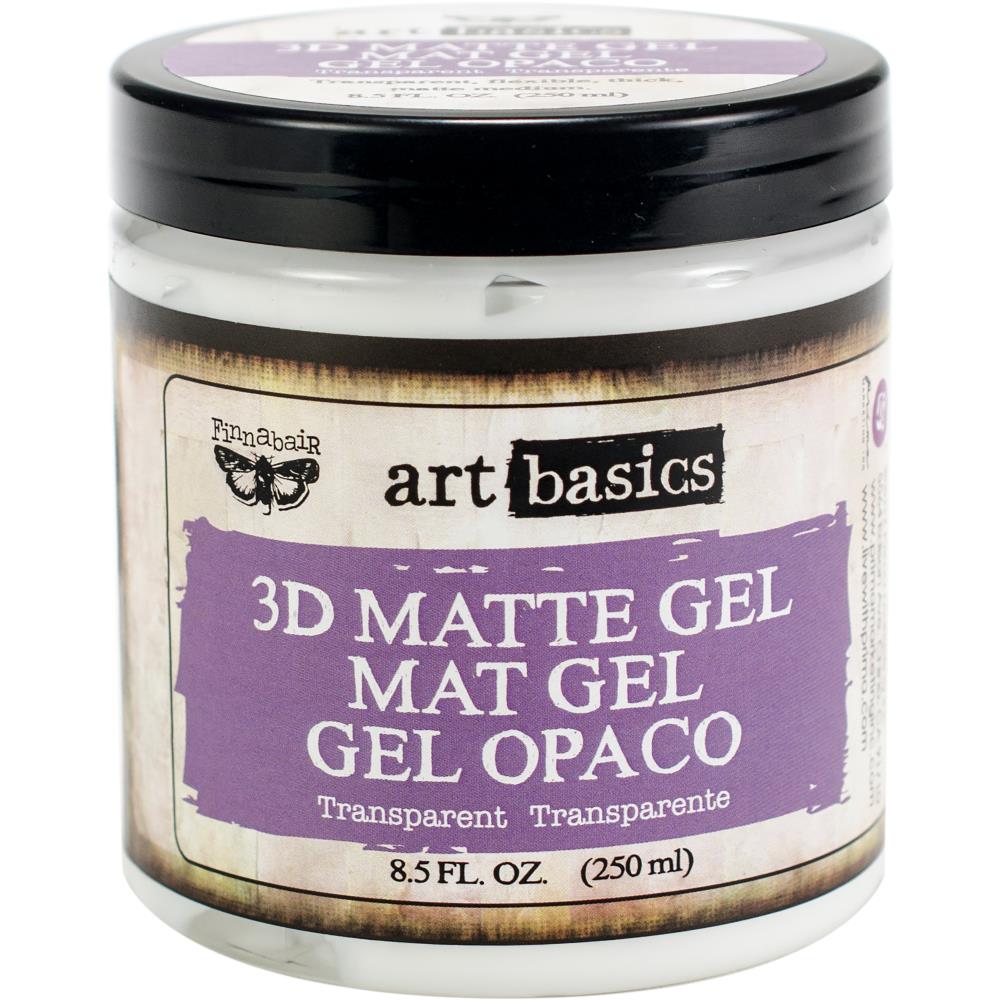 Прозорий гель Finnabair Art Basics 3D Matte Gel 250 мл Prima