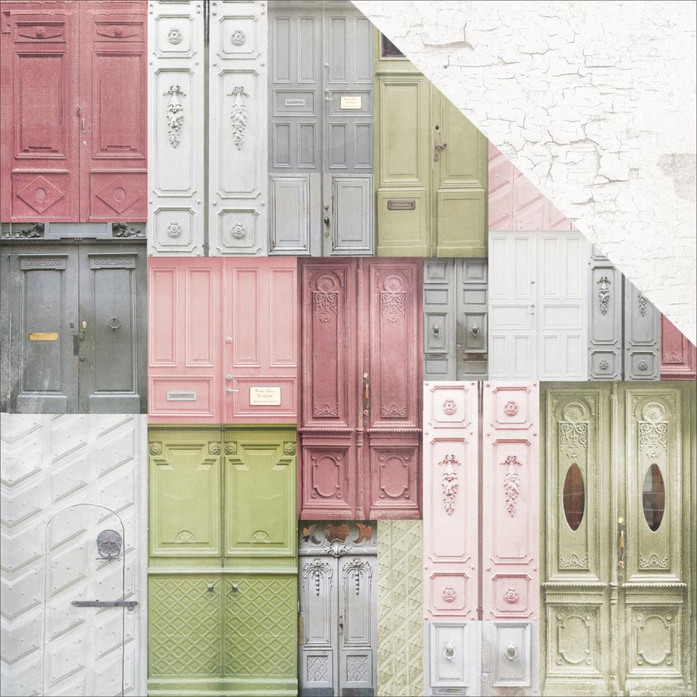 Скрапбумага Welcome   - Cottage Rose, Kaisercraft