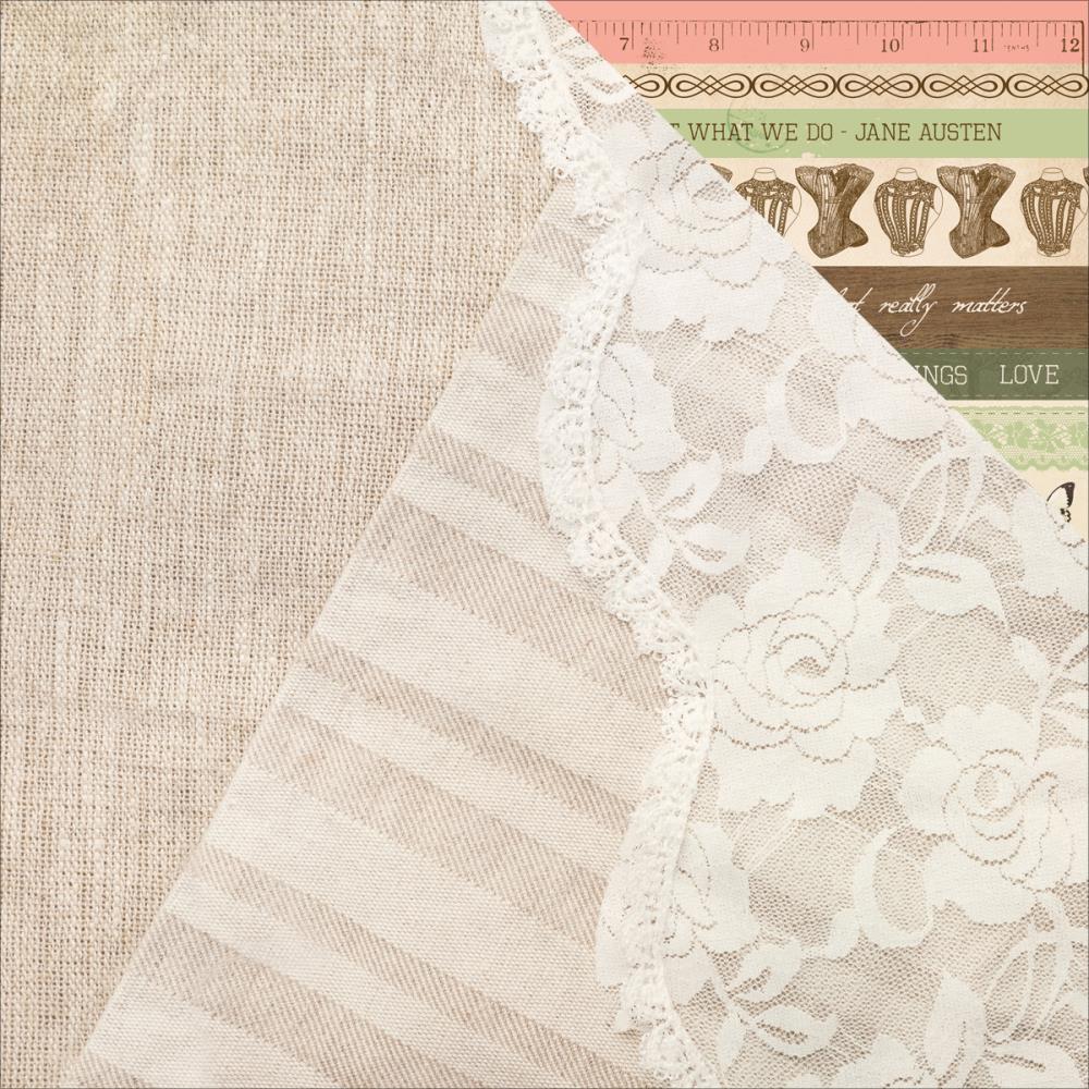 Скрапбумага Threadwork- Mademoiselle, Kaisercraft