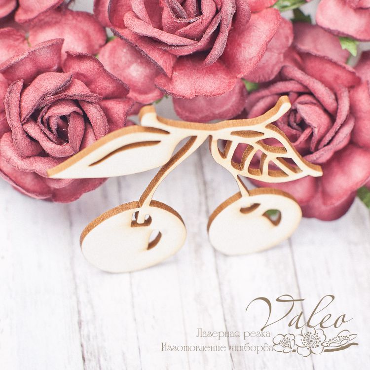 Чіпборд Вишенька 53 * 44мм vl1729, Valeo