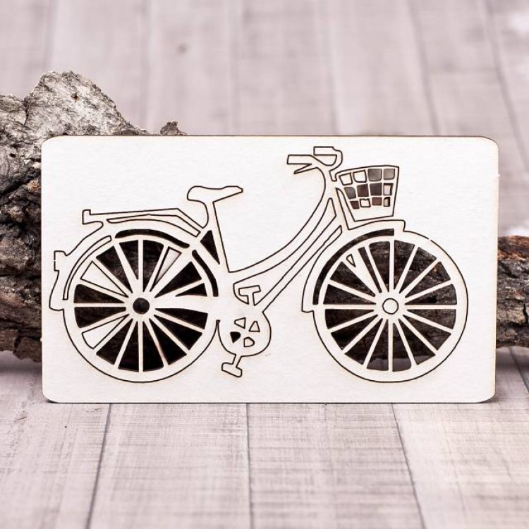 Чипборд Велосипед 114*65мм vl1243, Valeo