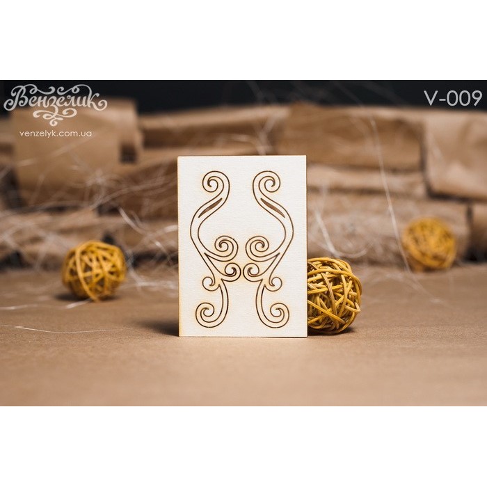 Чіпборд Набір вензелів 09 19 * 60 мм, Вензелік