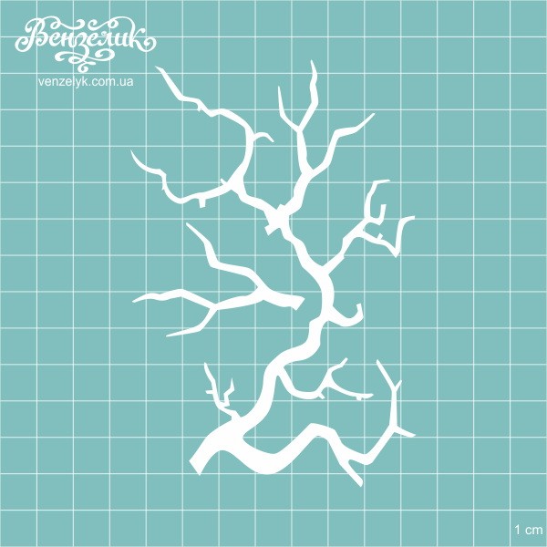 Чіпборд Набір гілочок 02 47 и 117 мм, Вензелік