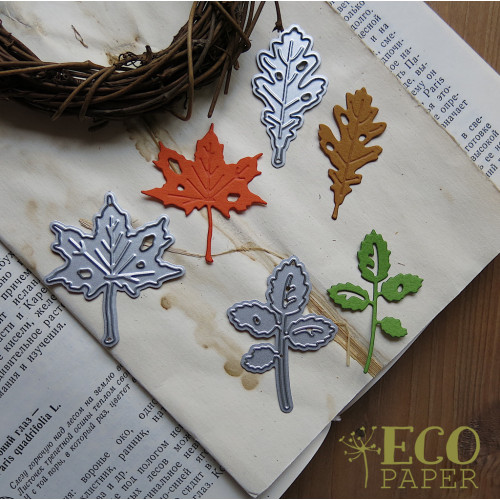Ніж для вирубки Осіннє листя Ecopaper