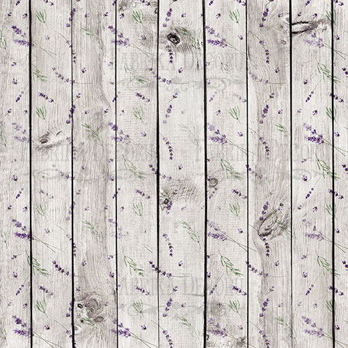 Набор скрапбумаги Lavender Provence, 20x20см, 10+1 листов, Фабрика Декору