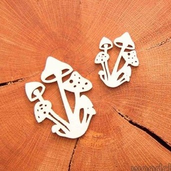 Чіпборд Казкові гриби (мал.) WOODChic