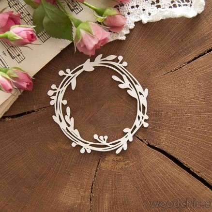 Чіпборд Вінок весняний 3 WOODChic