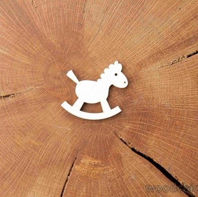 Чипборд Конек WOODChic