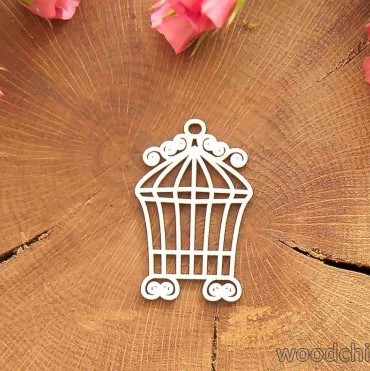 Чипборд Клетка WOODChic