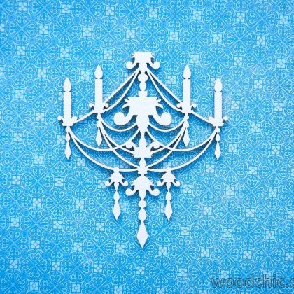 Чіпборд Підвісна люстра WOODChic