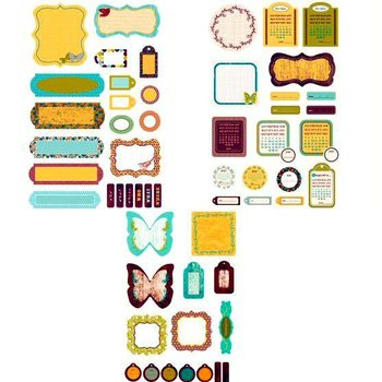 Набір вирубування для журналінга Fabulous Die-Cut Journal Labels від Chatterbox