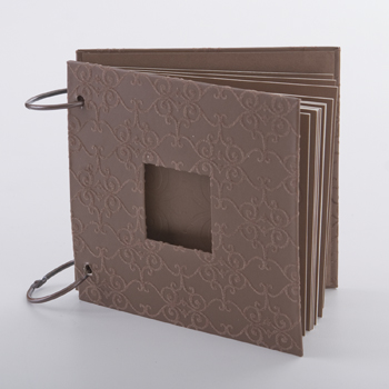 Альбом Charming Gift Book - Chocolate 14х15 см від Chatterbox