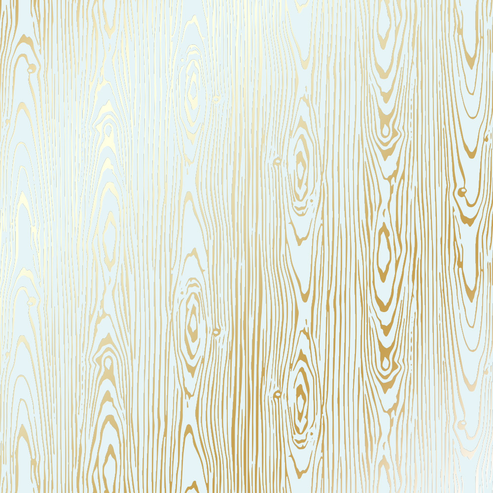 Лист одн. бумаги с фольг. Golden Wood Texture Mint Фабрика Декора