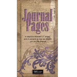 Набор для журналинга Heritage 16 страниц, размер 20х10 см от Fabscraps