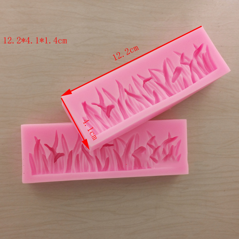 Силіконовий молд Трава, 122x41 мм