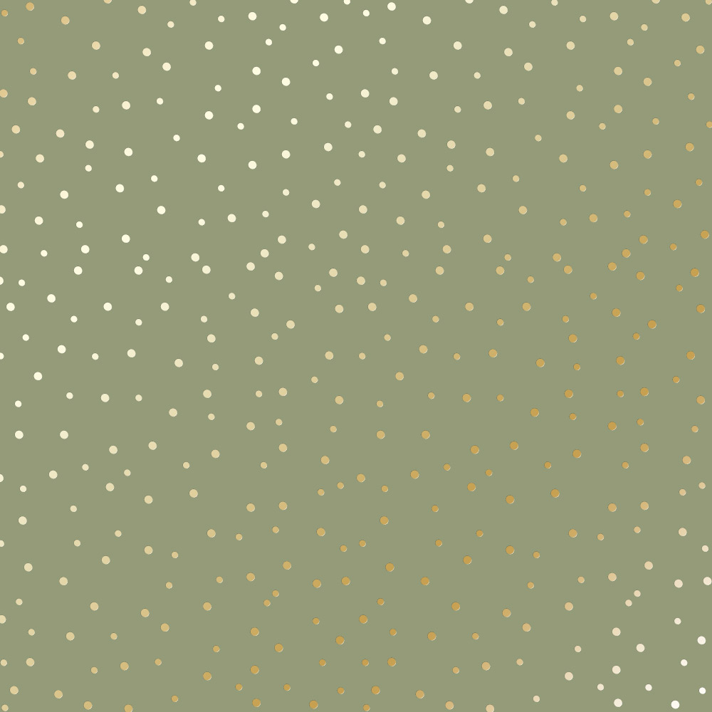 Аркуш паперу з фольгуванням Golden Drops Olive, Фабрика Декору