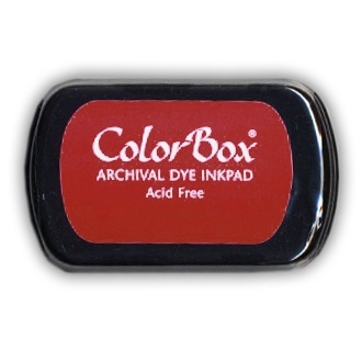 Архивные перманентные чернила Colorbox Archival Red Devil от Clear Snap