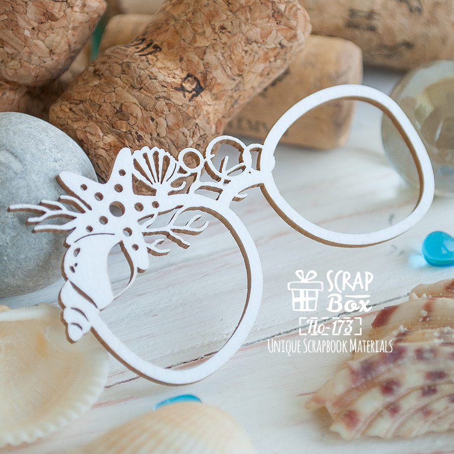Чіпборд окуляри з композицією, Scrapbox