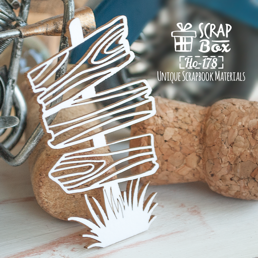 Чипборд, Указатель из досок, Scrapbox