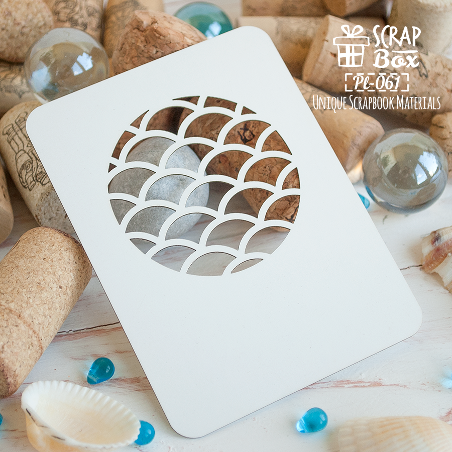 Чипборд, Карточка Project Life PL-061, Scrapbox