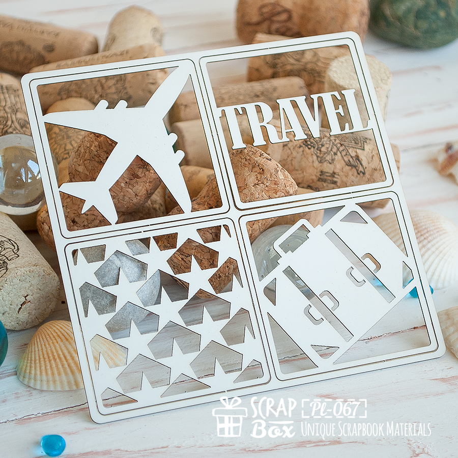 Чіпборд Картка Project Life PL-067, Scrapbox