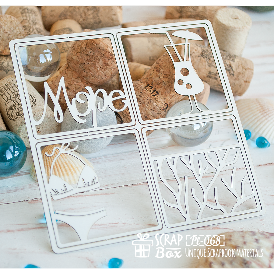 Чіпборд Картка Project Life PL-068, Scrapbox