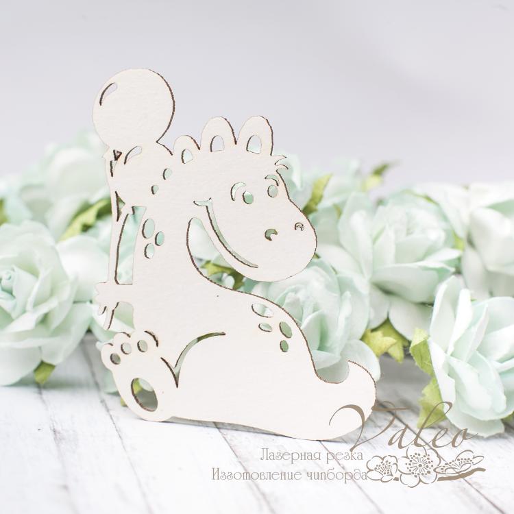 Чіпборд Динозавр з кульками 48 * 59мм 2880 Valeo